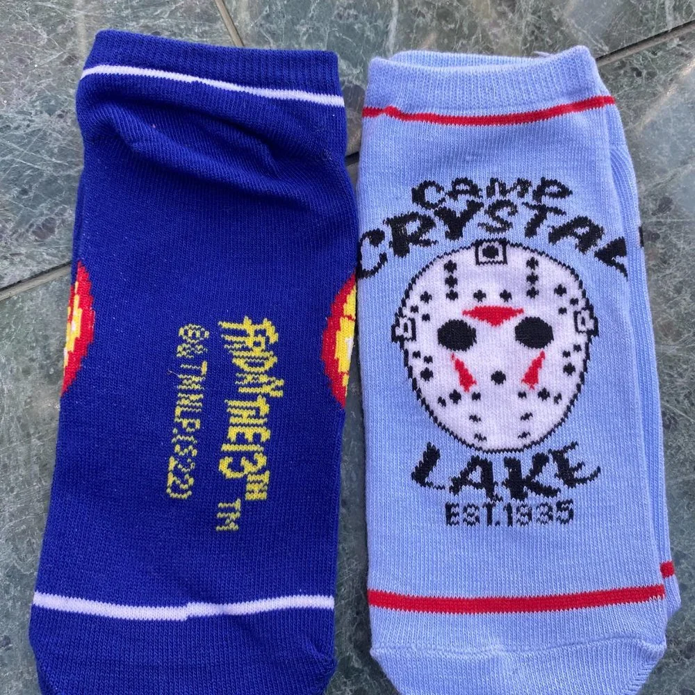 Friday The 13th Socks size 5-9 Women's Horror Halloween